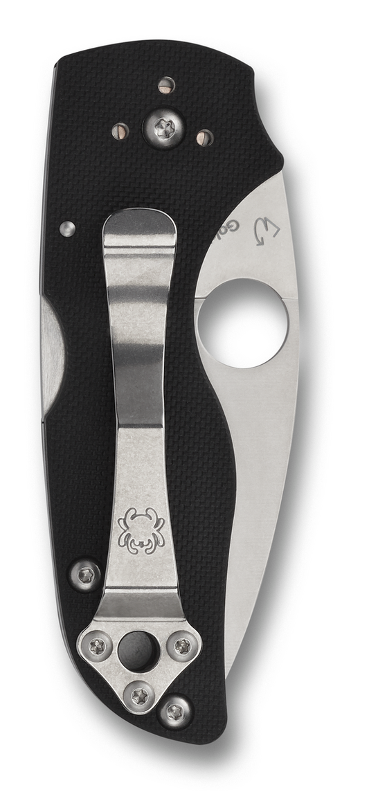 Spyderco Knives™ Lil' Native Lockback C230MBGS Black G-10 CPM S30V Stainless Steel Pocket Knife