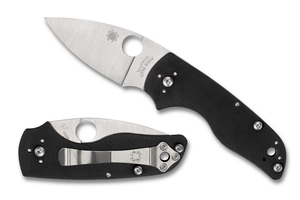 Spyderco Knives™ Lil' Native Slip-joint C230NLGP Black G-10 CPM S30V Stainless Steel Pocket Knife