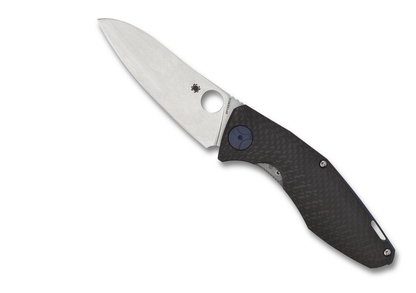 Spyderco Knives™ Drunken Frame lock C235CFTIP Titanium and Carbon Fiber CPM-S90V Stainless Steel Pocket Knife