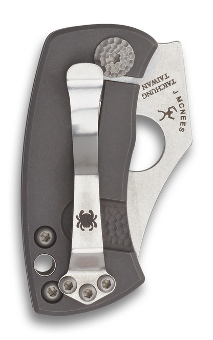 Spyderco Knives™ McBee Frame Lock C236TIP Titanium CTS XHP Stainless Steel Pocket Knife