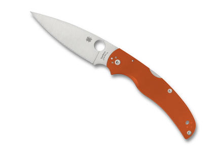 Spyderco Knives™ Native Chief Lockback C244GPBORE Burnt Orange G-10 CPM REX 45 Pocket Knife