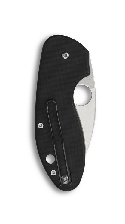 Spyderco Knives™ Insistent Liner Lock C246GP Black G-10 8Cr13MoV Stainless Steel Pocket Knife