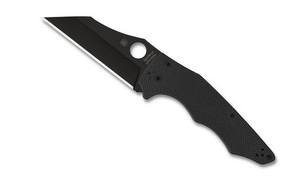 Spyderco Knives™ Yojumbo Compression Liner Lock C253GPBBK Black G-10 CPM S30V Stainless Steel Pocket Knife