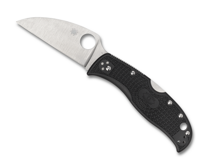 Spyderco Knives™ RockJumper Lockback C254PBK Black Fiberglass Reinforced Nylon VG-10 Stainless Steel Pocket Knife