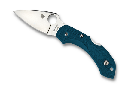 Spyderco Knives™ Dragonfly 2 Lockback C28FP2K390 Blue Fiberglass Reinforced Nylon K390 Microclean Carbon Steel Pocket Knife