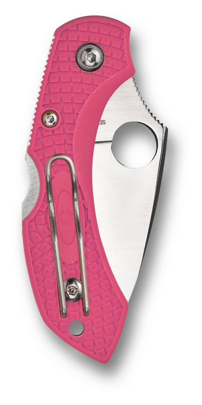 Spyderco Knives™ Dragonfly 2 Lockback C28FPPNS30V2 Pink Fiberglass Reinforced Nylon CPM S30V Stainless Steel Pocket Knife