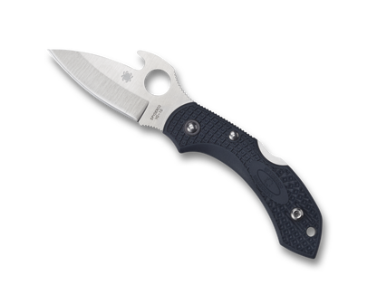 Spyderco Knives™ Dragonfly 2 Lockback C28PGYW2 Gray Fiberglass Reinforced Nylon VG-10 Stainless Steel Pocket Knife