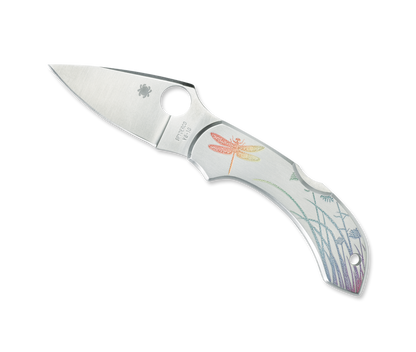 Spyderco Knives™ Dragonfly Lockback C28PT Stainless Steel VG-10 Stainless Steel Pocket Knife