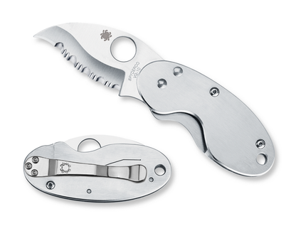 Spyderco Knives™ Cricket Frame Lock C29S Stainless Steel VG-10 Stainless Steel Pocket Knife