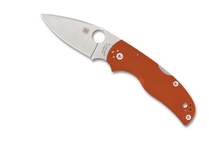 Spyderco Knives™ Native 5 Lockback C41GPBORE Burnt Orange G-10 CPM REX 45 Pocket Knife