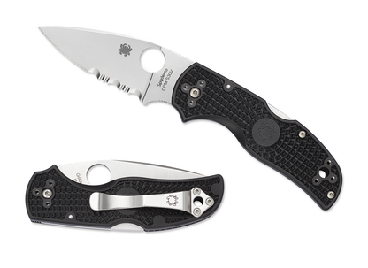 Spyderco Knives™ Native 5 Lockback C41PSBK5 Black Fiberglass Reinforced Nylon CPM S30V Stainless Steel Pocket Knife
