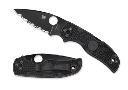 Spyderco Knives™ Native 5 Lockback C41SBBK5 Black Fiberglass Reinforced Nylon CPM S30V Stainless Steel Pocket Knife