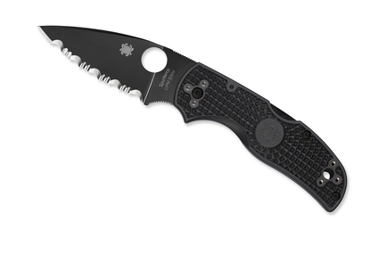 Spyderco Knives™ Native 5 Lockback C41SBBK5 Black Fiberglass Reinforced Nylon CPM S30V Stainless Steel Pocket Knife