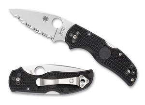 Spyderco Knives™ Native 5 Lockback C41SBK5 Black Fiberglass Reinforced Nylon CPM S30V Stainless Steel Pocket Knife