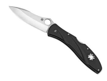 Spyderco Knives™ Centofante 3 Lockback C66PBK3 Black Fiberglass-Reinforced Nylon(FRN) VG-10 Stainless Steel Pocket Knife