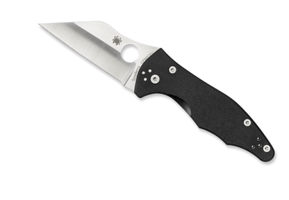 Spyderco Knives™ Yojimbo 2 Compression Liner Lock C85GP2 Black G-10 CPM S30V Stainless Steel Pocket Knife