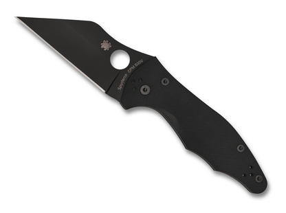 Spyderco Knives™ Yojimbo 2 Compression Liner Lock C85GPBBK2 Black G-10 CPM S30V Stainless Steel Pocket Knife