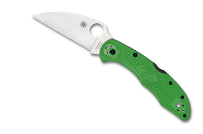 Spyderco Knives™ Salt 2 Lockback C88FPWCGR2 Green Fiberglass Reinforced Nylon LC200N Stainless Steel Pocket Knife