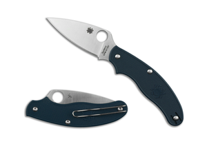 Spyderco Knives™ UK Pen SlipIt C94PDBL Dark Blue Fiberglass Reinforced Nylon CPM S110V Stainless Steel Pocket Knife