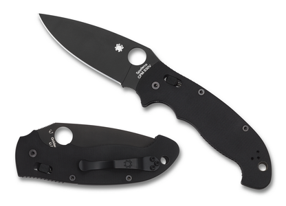 Spyderco Knives™ Manix 2 XL Lever Lock C95GPBBK2 Black G-10 CPM S30V Stainless Steel Pocket Knife