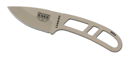 ESEE Knives™ Candiru Fixed Blade CAN-DT-E Desert Tan 1095 Carbon Steel 1095 Carbon Steel Knife