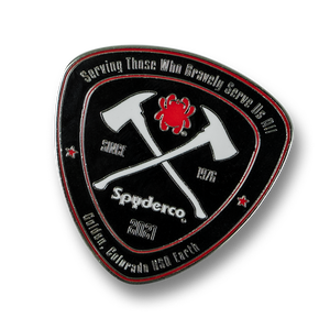 Spyderco Knives™ COINFD Knife Enamel Filled Nickel Fire Dragon Coin