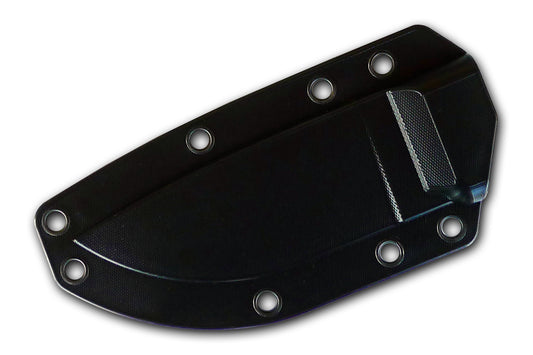 ESEE Knives™ Full-Tang Fixed Blade 3PMB-002 Black & Gray G10 1095 Carbon Steel Knife