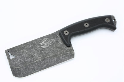 ESEE Knives™ Expat Cleaver CL1 Black G10 1095 Carbon Steel Knife