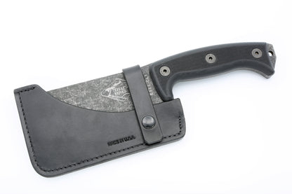 ESEE Knives™ Expat Cleaver CL1 Black G10 1095 Carbon Steel Knife