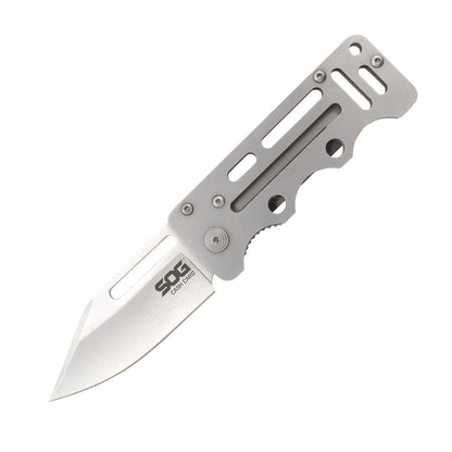 SOG Specialty Knives™ Cash Card Frame Lock EZ1-CP Stainless Steel 8Cr13MoV Stainless Steel Pocket Knife