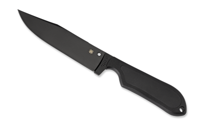 Spyderco Knives™ Street Bowie Fixed Blade FB04PBB Black Fiberglass Reinforced Nylon VG-10 Stainless Steel Knife