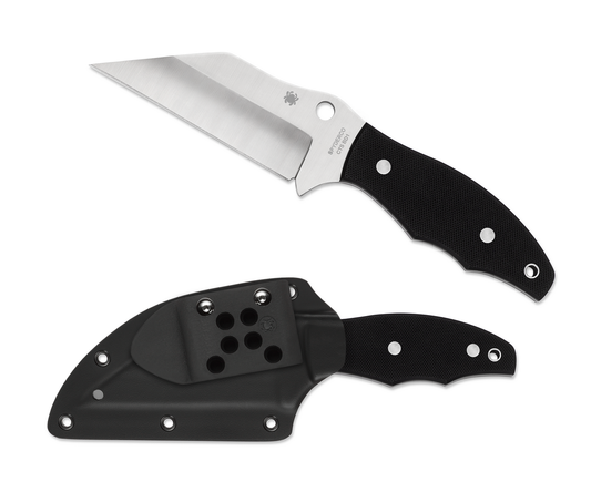 Spyderco Knives™ Ronin 2 Fixed Blade FB09GP2 Black G-10 CTS BD1 Stainless Steel Knife