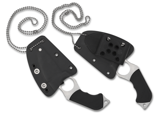 Spyderco Knives™ Swick Fixed Blade FB14P6 Black G10 LC200N Stainless Steel Knife