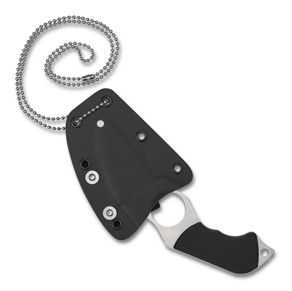 Spyderco Knives™ Swick Fixed Blade FB14S6 Black G10 LC200N Stainless Steel Knife