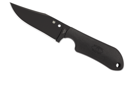 Spyderco Knives™ Street Beat Fixed Blade FB15PBBK Black Fiberglass Reinforced Nylon VG-10 Stainless Steel Knife