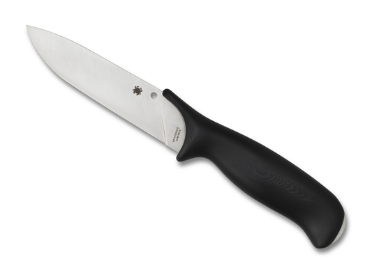 Spyderco Knives™ Zoomer Fixed Blade FB42GP Black G-10 CPM 20CV Stainless Steel Knife