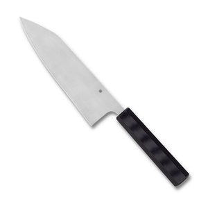 Spyderco Knives™ Bunka Bocho Kitchen K18GP Black G-10 CTS BD1N Stainless Steel Knife