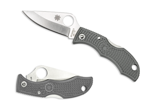 Spyderco Knives™ Ladybug 3 Lockback LFGP3 Foliage Green Fiberglass Reinforced Nylon VG-10 Stainless Steel Pocket Knife