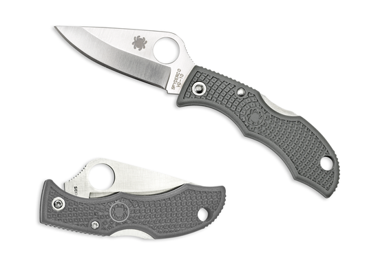 Spyderco Knives™ Ladybug 3 Lockback LFGP3 Foliage Green Fiberglass Reinforced Nylon VG-10 Stainless Steel Pocket Knife