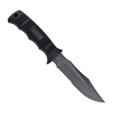 SOG Specialty Knives™ Seal Pup Fixed Blade M37K Black Glass-reinforced Nylon AUS-8 Stainless Steel Knife