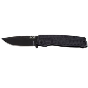 SOG Specialty Knives™ Terminus Slipjoint TM1002-BX Black G-10 CTS BD1 Stainless Steel Pocket Knife