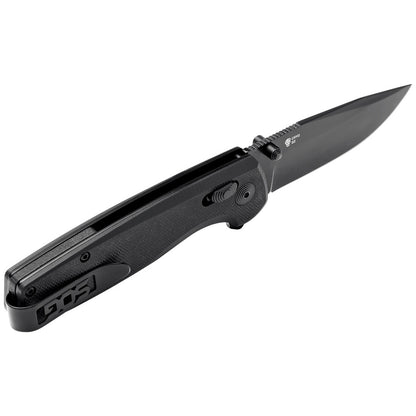 SOG Specialty Knives™ Terminus XR Lever Lock TM1027-CP Black G-10 D2 Steel Pocket Knife