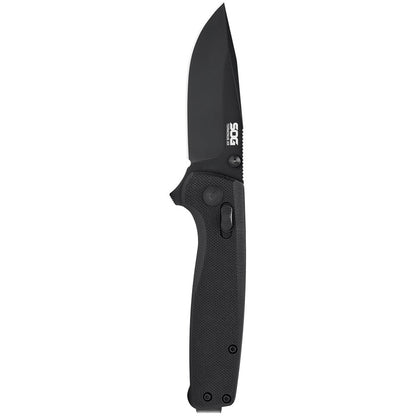 SOG Specialty Knives™ Terminus XR Lever Lock TM1027-CP Black G-10 D2 Steel Pocket Knife