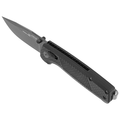 SOG Specialty Knives™ Terminus XR LTE Lever Lock TM1032-BX Black Carbon Fiber Cryo CPM S35VN Stainless Steel Pocket Knife