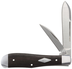 W.R. Case XX Knives Smooth Ebony Wood Eureka Jack 154-CM Stainless 1/300 Pocket Knife 07423
