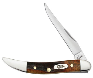 W.R. Case XX Knives Genuine Red Deer Stag Toothpick Stainless Pocket Knife 08469