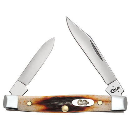 W.R. Case XX Knives Red Stag Pen Stainless Pocket Knife 09581