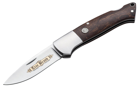 Böker Tree Brand Knives™ Davis Lockback 114624 Desert Iron Wood N690 Stainless Steel Pocket Knife