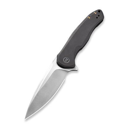 WE Knife Co., Ltd™ Kitefin Frame Lock WE2001G Black 6AL4V Titanium CPM S35VN Stainless Steel Pocket Knife