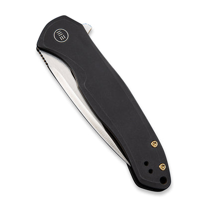 WE Knife Co., Ltd™ Kitefin Frame Lock WE2001G Black 6AL4V Titanium CPM S35VN Stainless Steel Pocket Knife